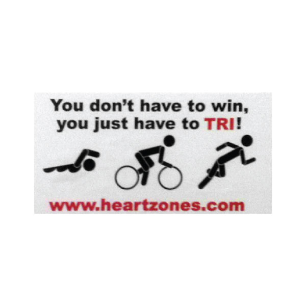 just have to tri bumper sticker just have to tri bumper sticker